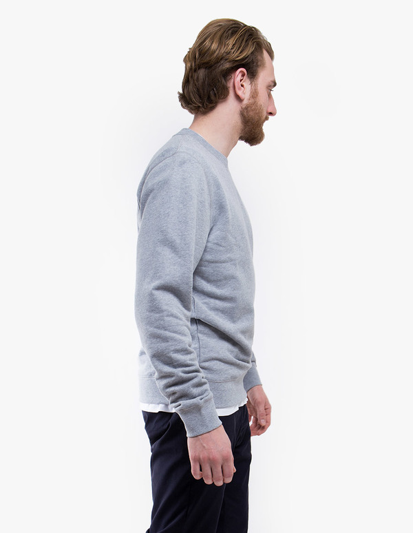 Sunspel Sweat top - Grey Melange Sunspel Sweat top - Grey Melange