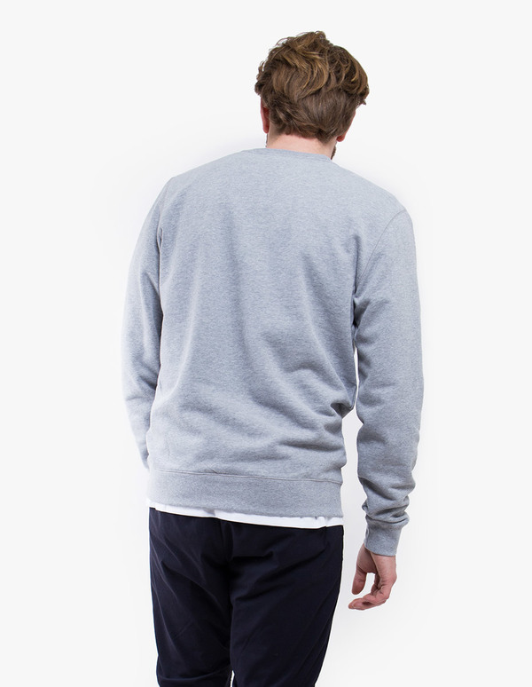 Sunspel Sweat top - Grey Melange Sunspel Sweat top - Grey Melange