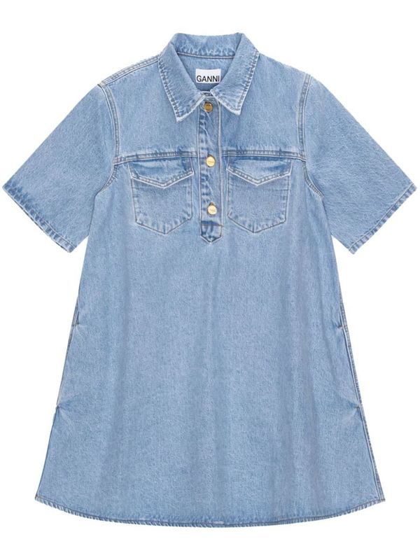 Sterling Blue Ganni Clark Dress