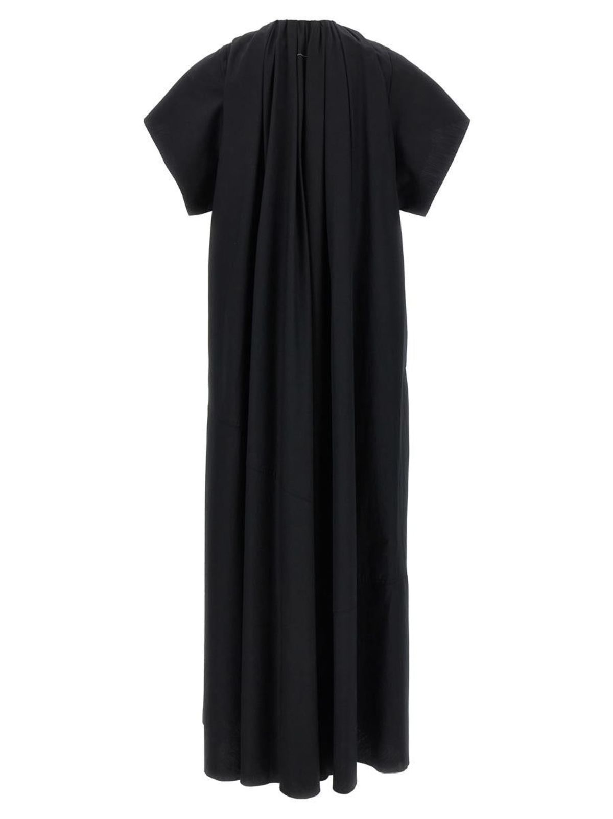 MM6 Maison Margiela Maxi poplin dress - Black | Garmentory MM6 Maison Margiela Maxi poplin dress - Black | Garmentory