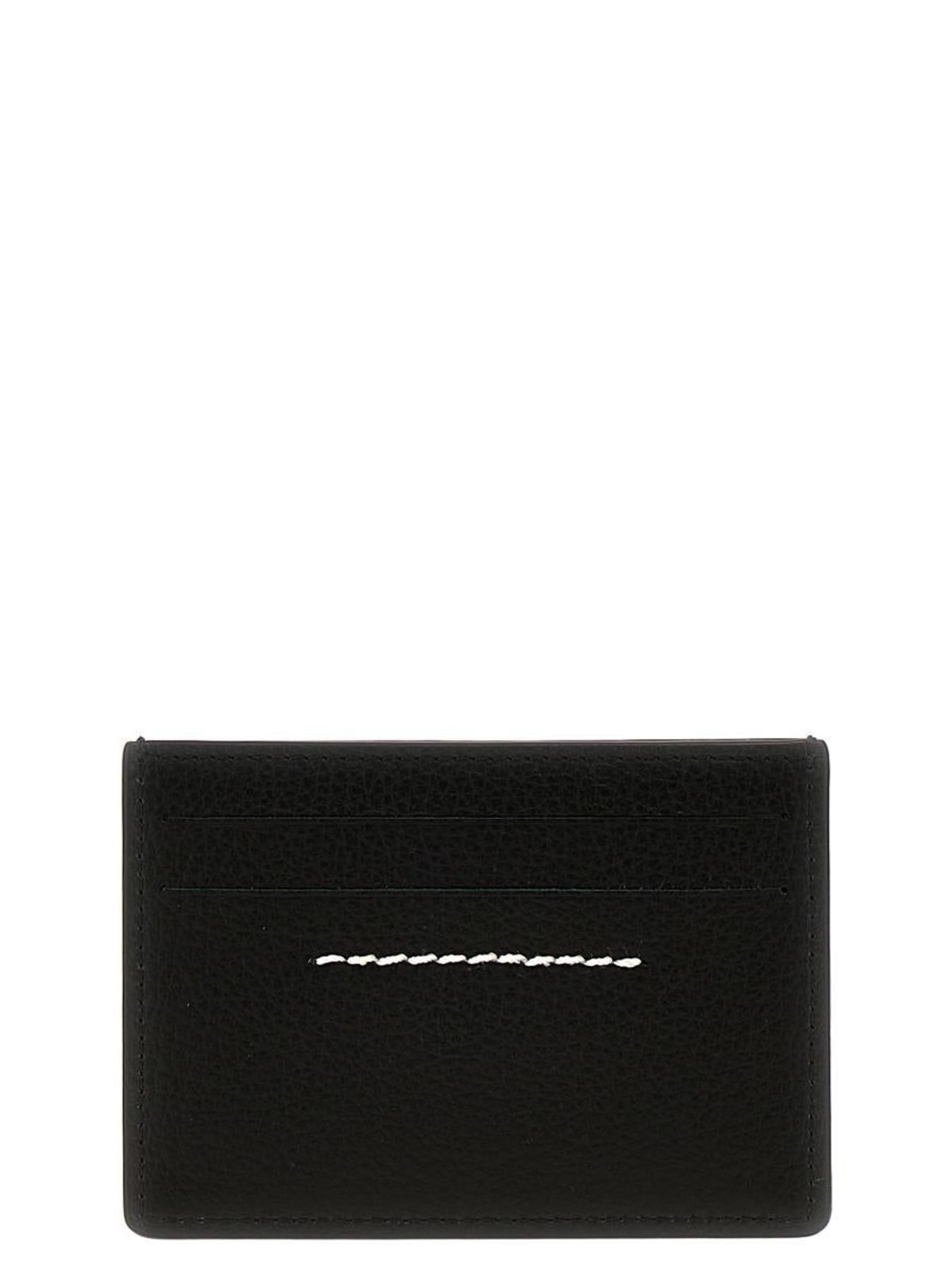 MM6 Maison Margiela ナンハ刻印キホルタ SM6UA0014P7210 952 MM6 Maison Margiela Numeric signature card holder - Black