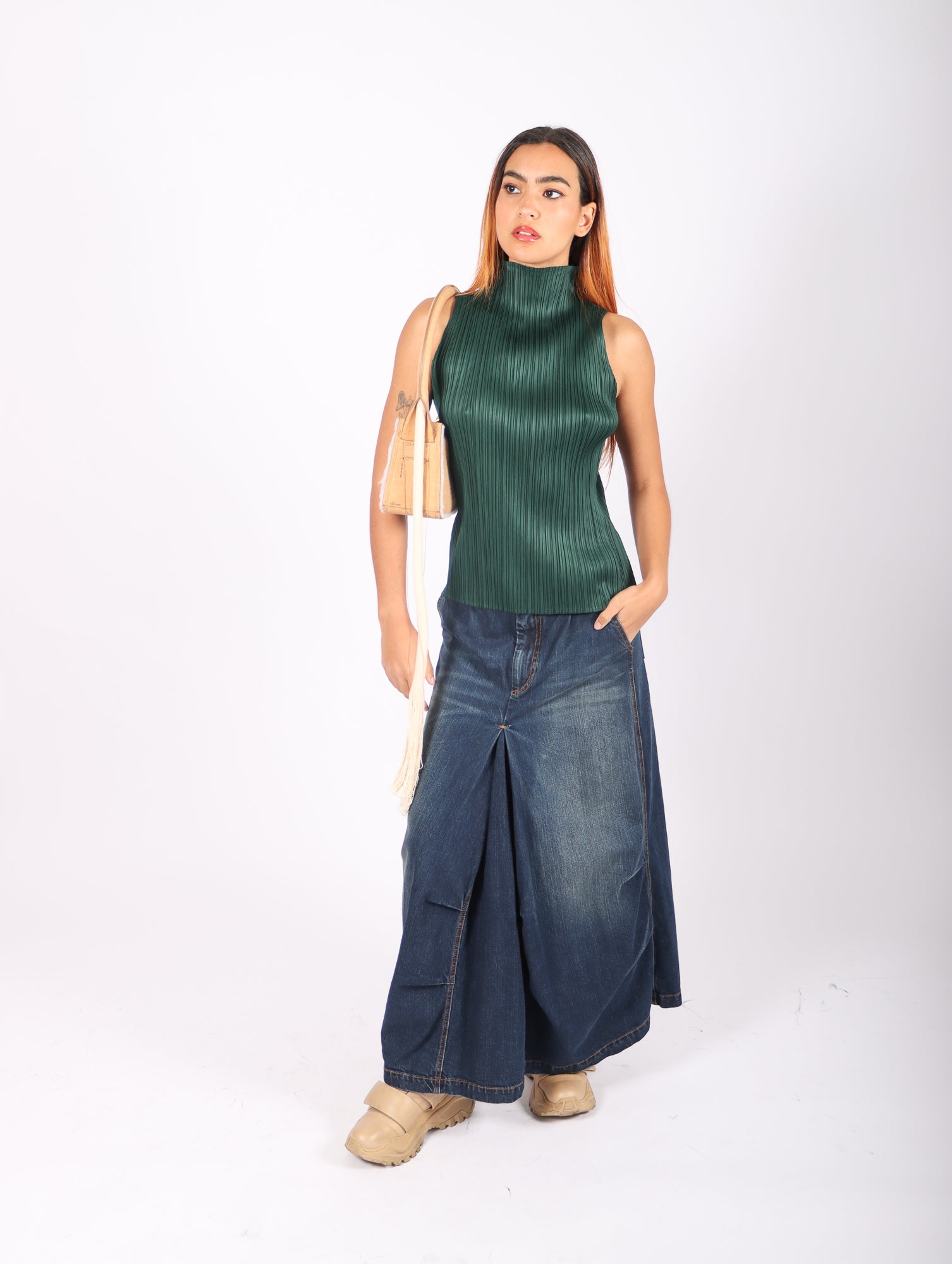 値下げ)PLEATS PLEASE ISSEY MIYAKE サイズ3 New-Colorful-Basics-3-Top-in-