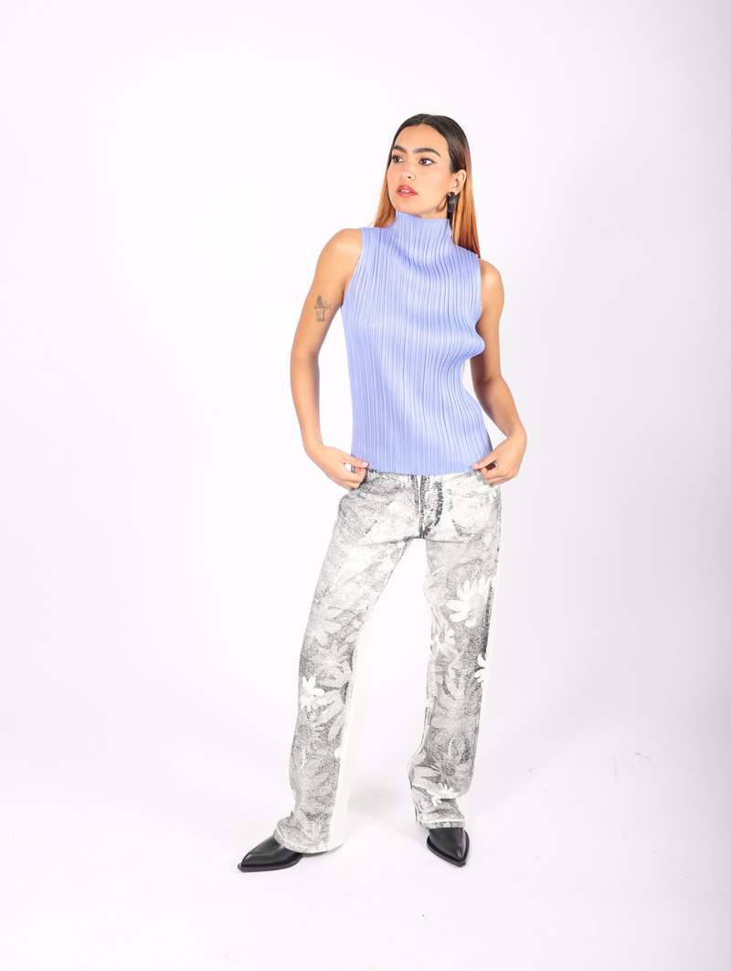 Pleats Please by Issey Miyake New Colorful Basics 3 Top