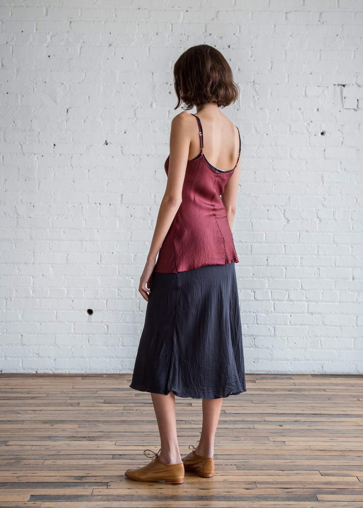 Organic by John Patrick Bias Camisole - Begonia - Image 4 of 7