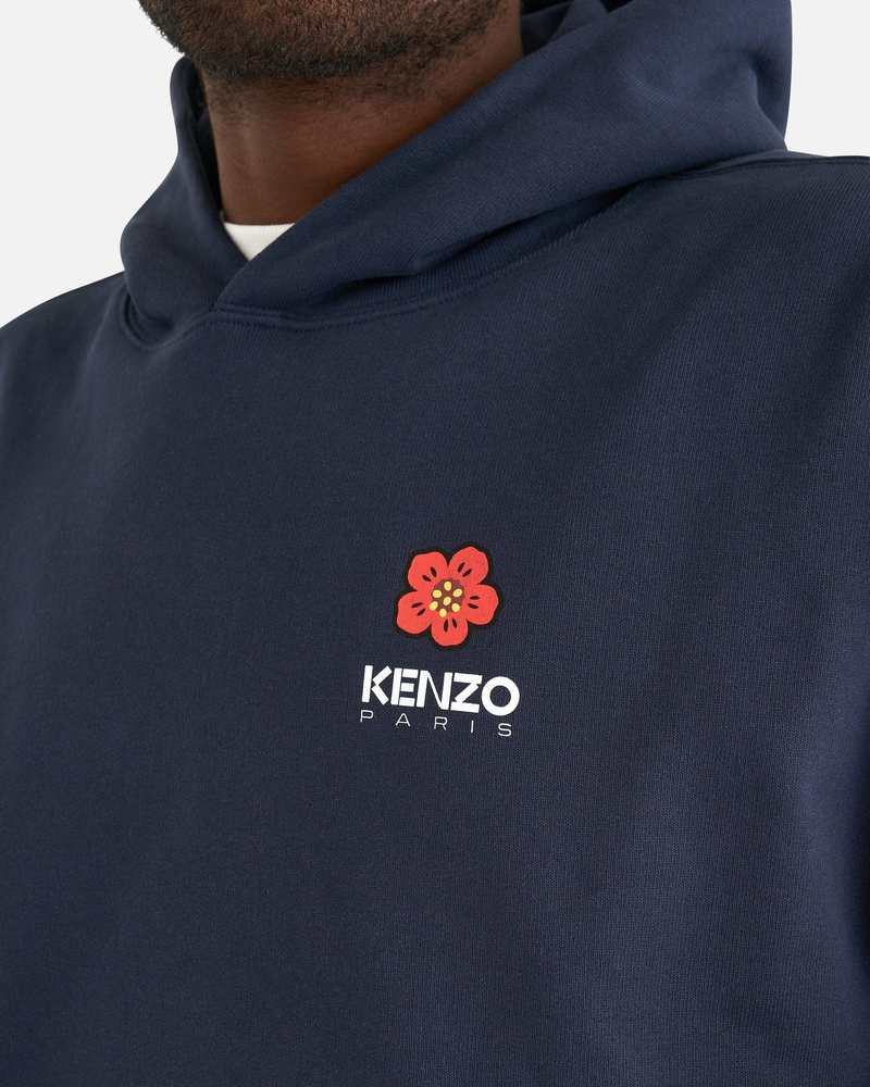 Kenzo Boke Flower Hoodie - Midnight Blue | Garmentory