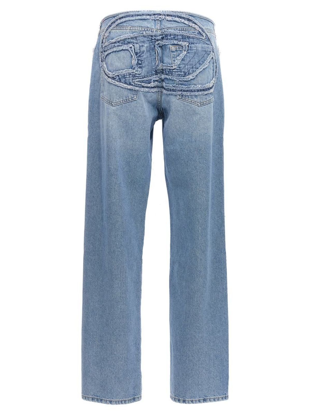 デニム・ジーパン DIESEL d-ark cotton jeans with laminated effect Grigio Diesel 1988 D-ark Cotton Jeans With Laminated Effect In