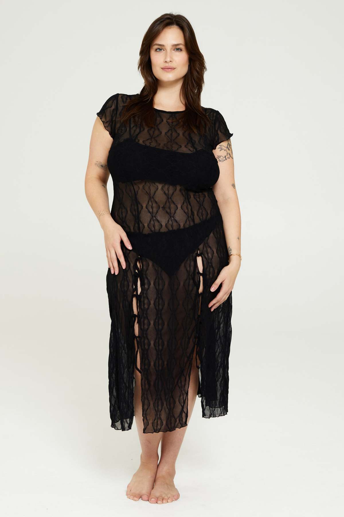 find me now second skin sheer midi dress Find Me Now Second Skin Mariposa Lace Midi Dress