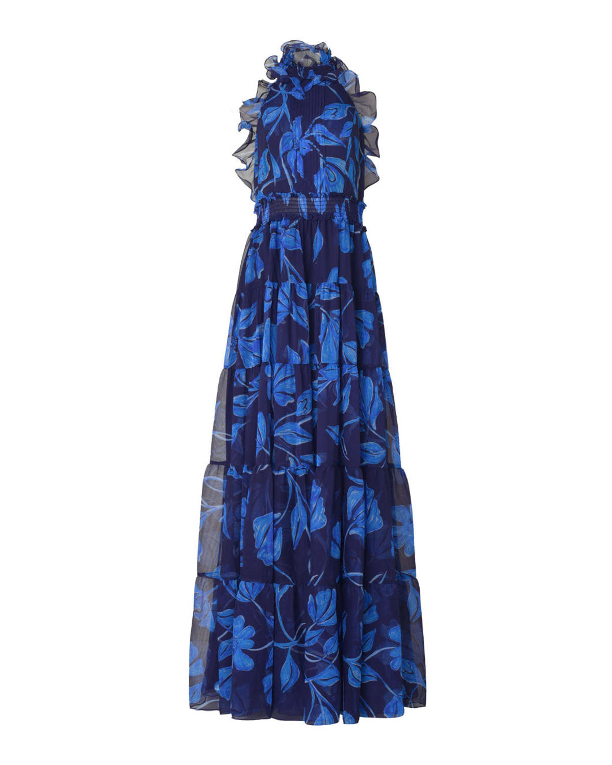 madewell nightflower maxi dress Madewell Multicolor Nightflower Prairie Blossoms Long Sleeve Maxi Dress Size 2