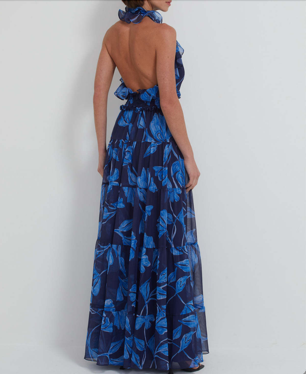 madewell nightflower maxi dress Madewell Nightflower Maxi Dress In Wildflower Dark Plum