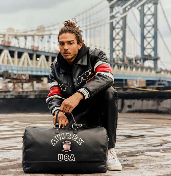 Avirex ICON DUFFLE Bag - Black | Garmentory