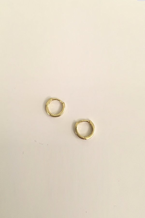 Roucha 14K Tiny Hoops