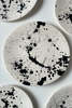 OWO Ceramics Set of 2 Rock Ceramic Dessert Plates - white/black - Thumbnail 1