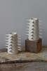 OWO Ceramics Spikes White Decorative Vase VI - Thumbnail 3