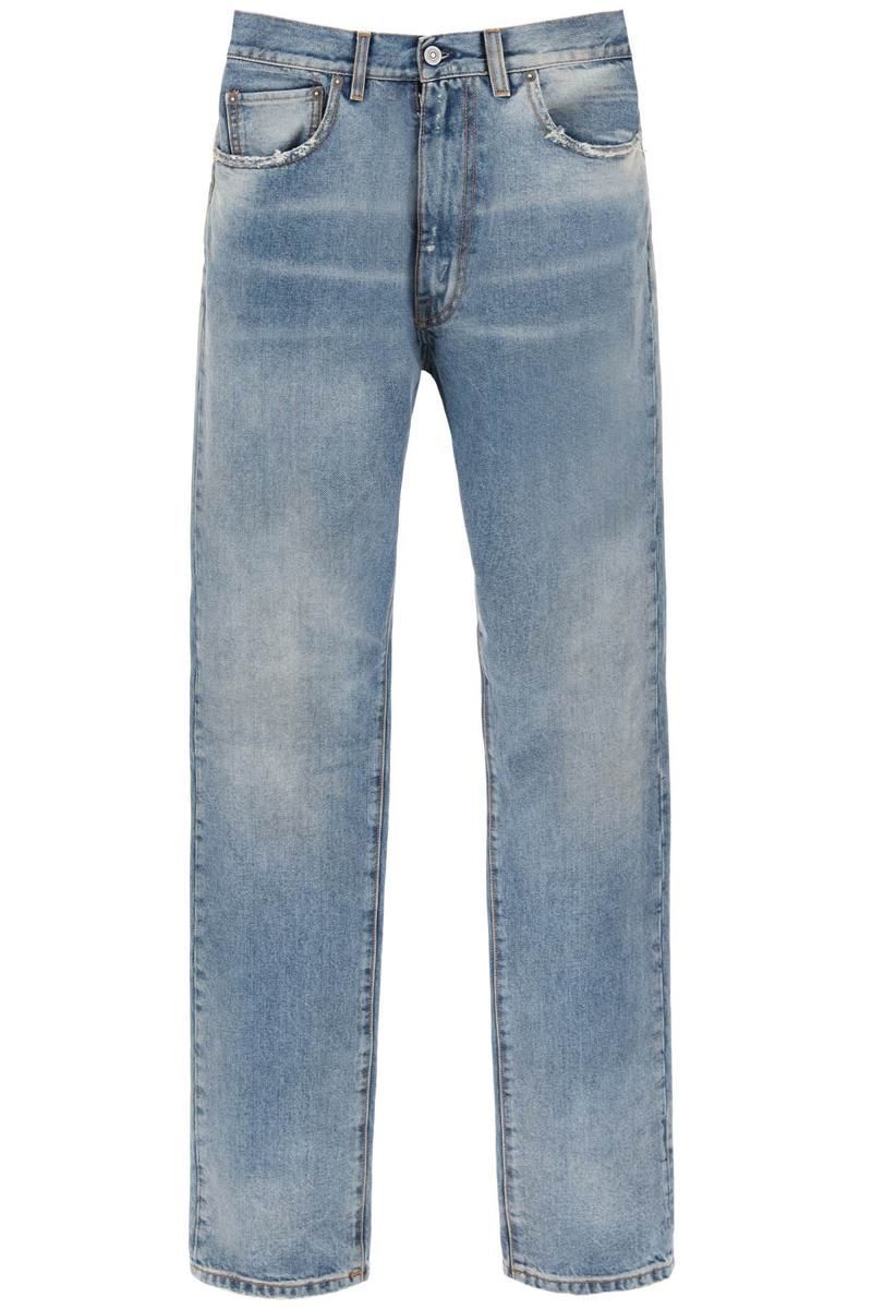 Maison Margiela loose jeans with straight cut - Blue | Garmentory