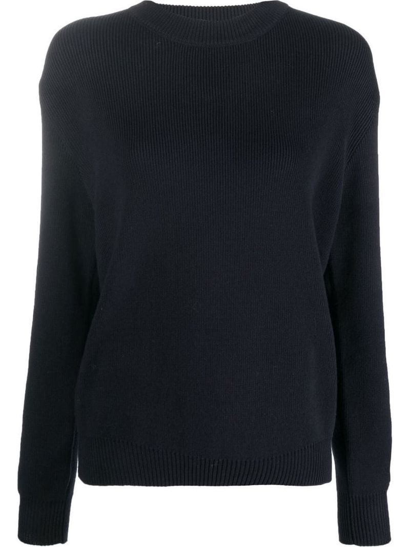 Golden Goose BOYFRIEND KNIT CREW NECK CLOTHING - Dark Blue