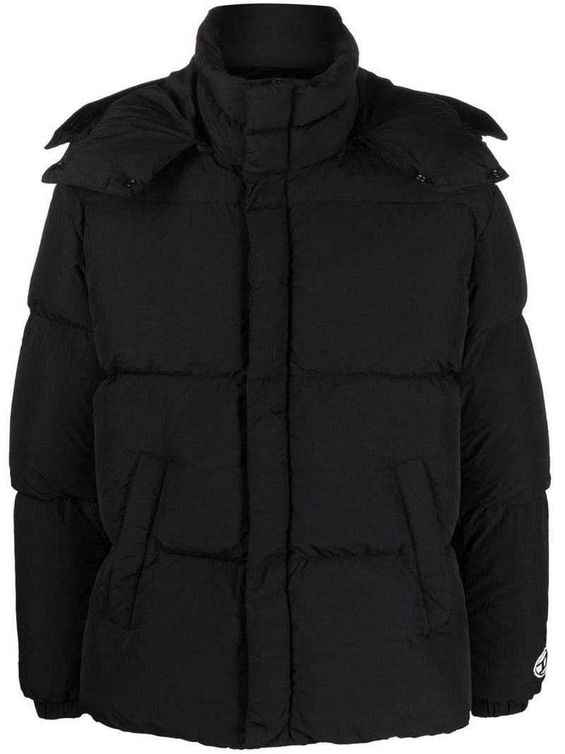 DIESEL W-ROLF-FD-NW PUFFER JACKET - Black | Garmentory