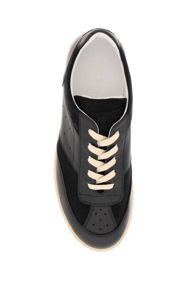 ⚪*️様 MM6 maison margiela fake leather sh MM6 Maison Margiela replica sneakers - Black | Garmentory