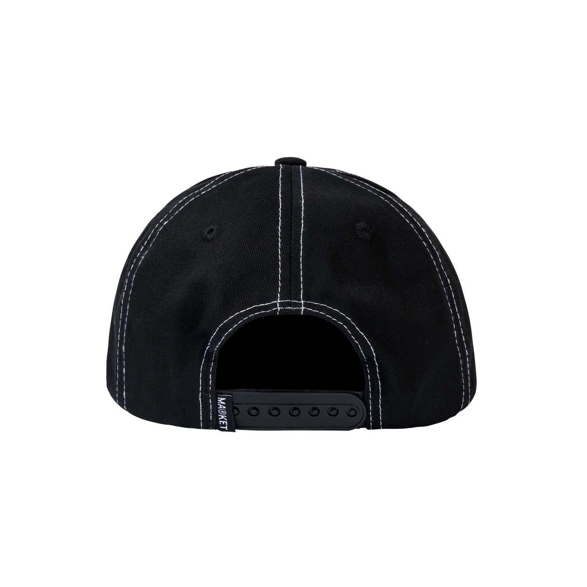 MARKET MKT RHINESTONE ARC 6 PANEL HAT - black | Garmentory display picture 1