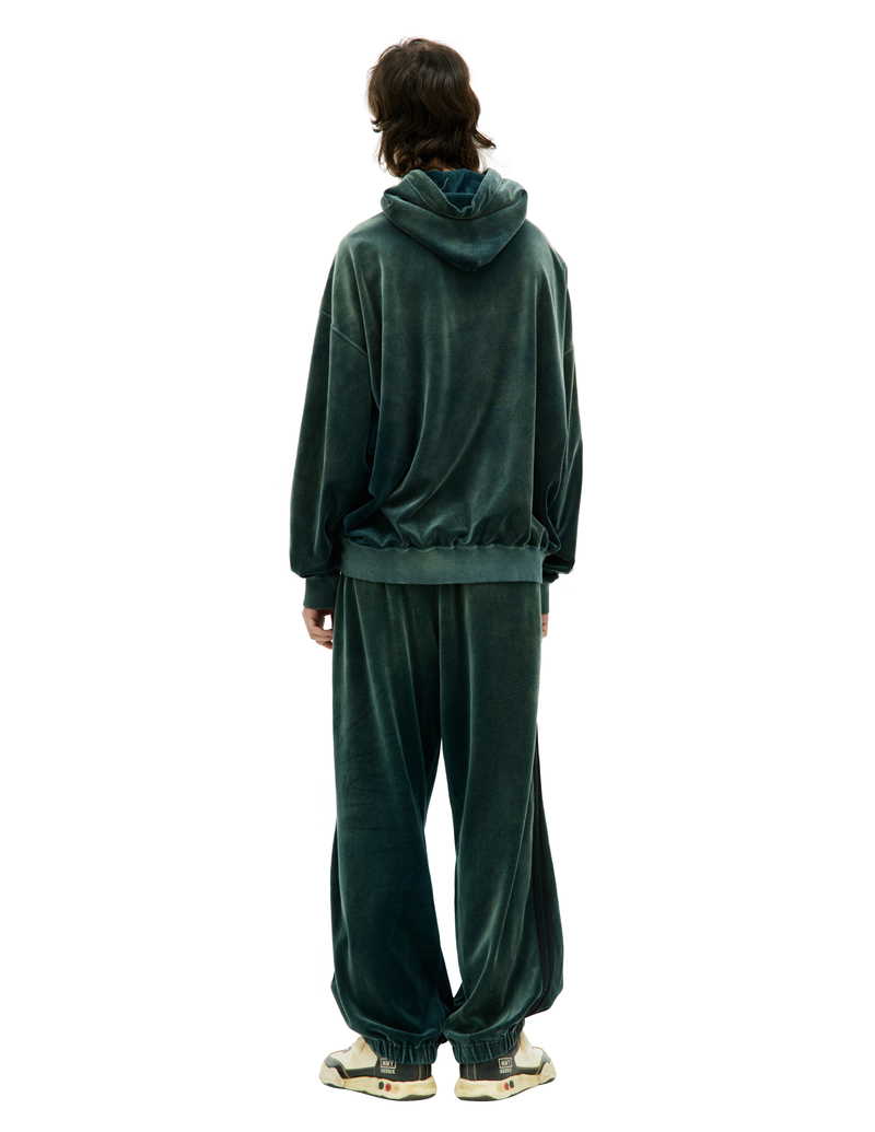 MIHARA YASUHIRO｜HOOD/ZIP-UP (A10HD591 GREEN) Mihara Yasuhiro Zip up hoodie - Green | Garmentory