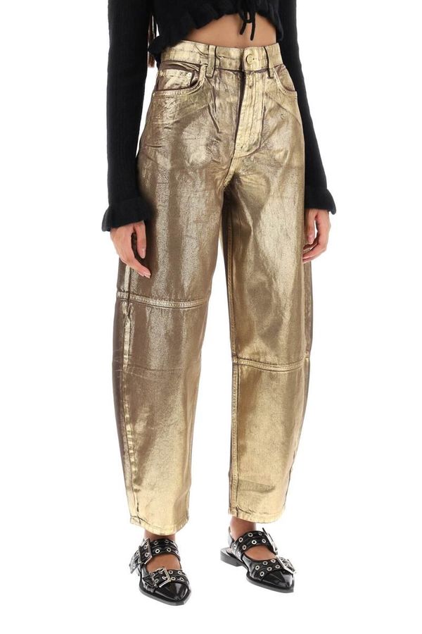 Foil Denim Pants main image 1