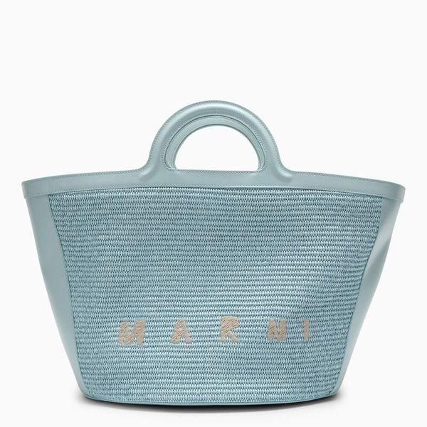 マルニ かごバッグ　MARNI TROPICALIA SUMMER LARGE Marni TROPICALIA SUMMER large bag - Blue | Garmentory
