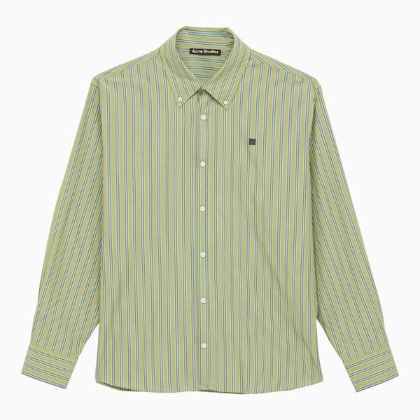 slim fit dress slacks Finamore Gaeta Fit Collo Sergio Bengal Stripe Shirt Verde Inglese – Frans  Boone Store