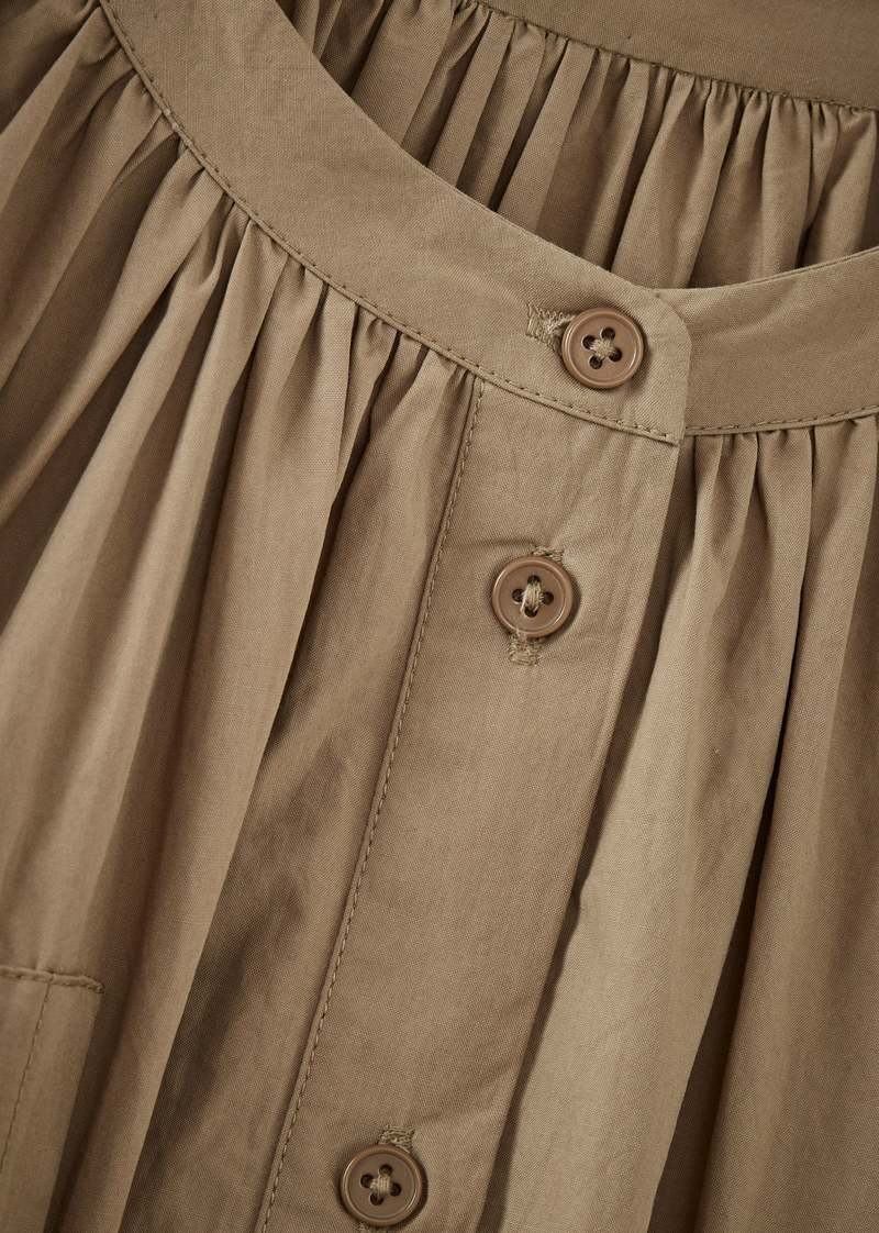 Caramel Yew Dress - Brown