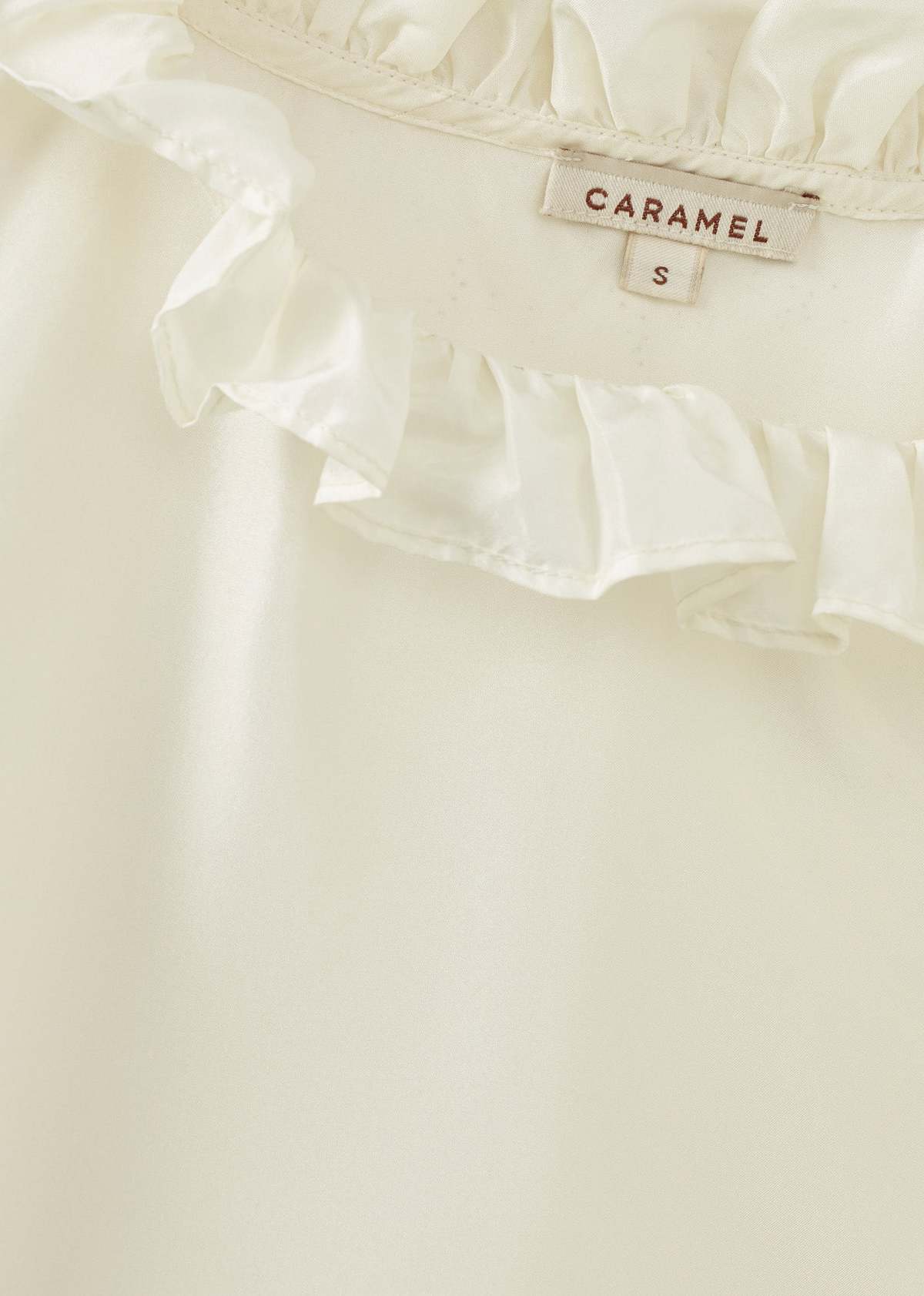 Caramel WOMAN NEWCASTLE BLOUSE - OFF WHITE - Image 5 of 5