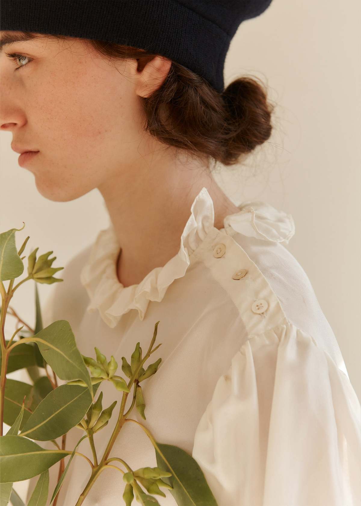 Caramel WOMAN NEWCASTLE BLOUSE - OFF WHITE - Image 2 of 5