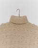 World of Crow Knitted Sweater - Beige - Thumbnail 2