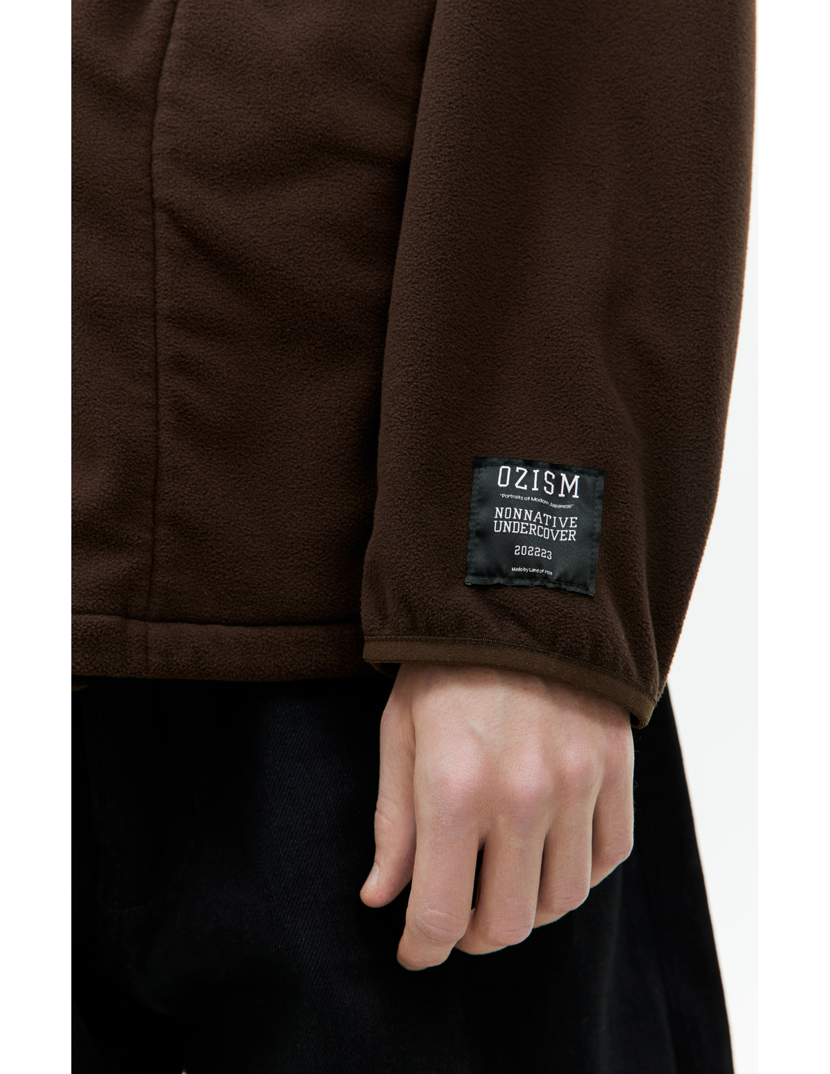 Undercover Undercover x nonnative Y-neck jacket - Brown