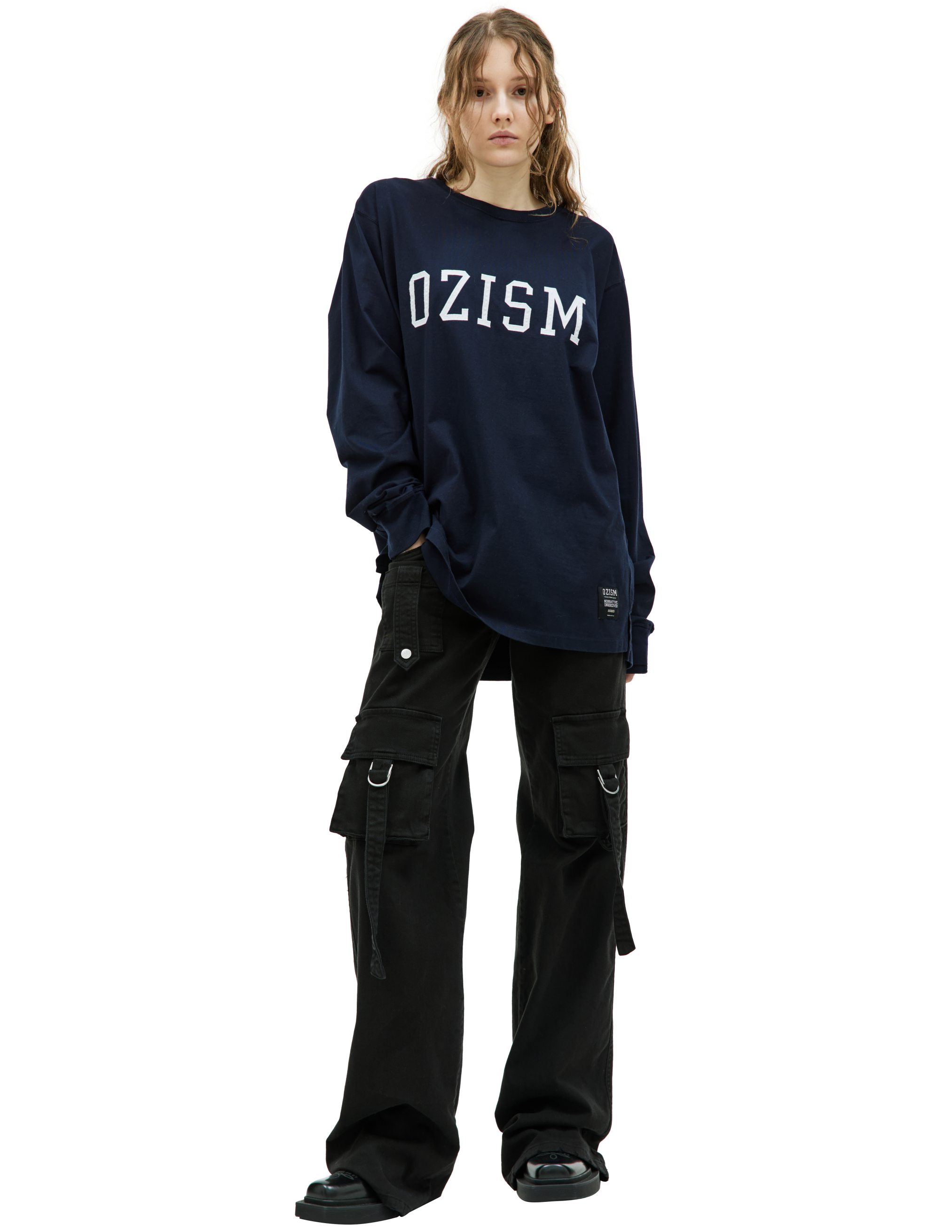 Undercover Undercover x nonnative cotton longsleeve - Navy Blue 