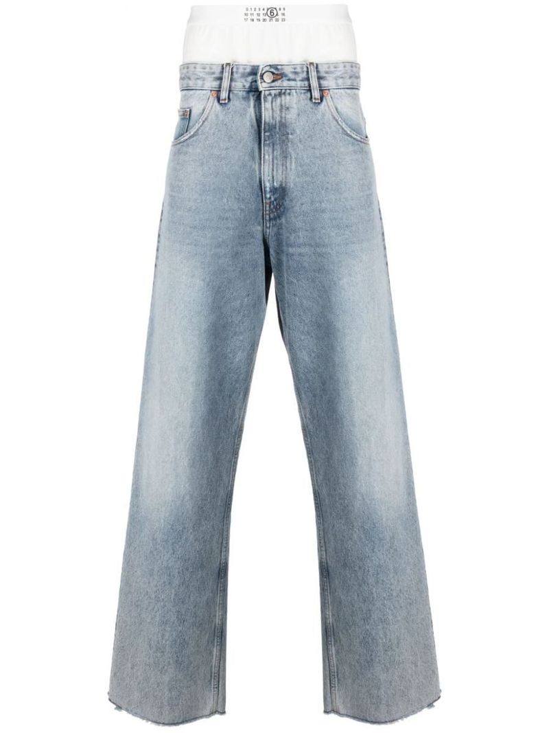 MM6 Maison Margiela COMFORTABLE FIT JEANS Blue