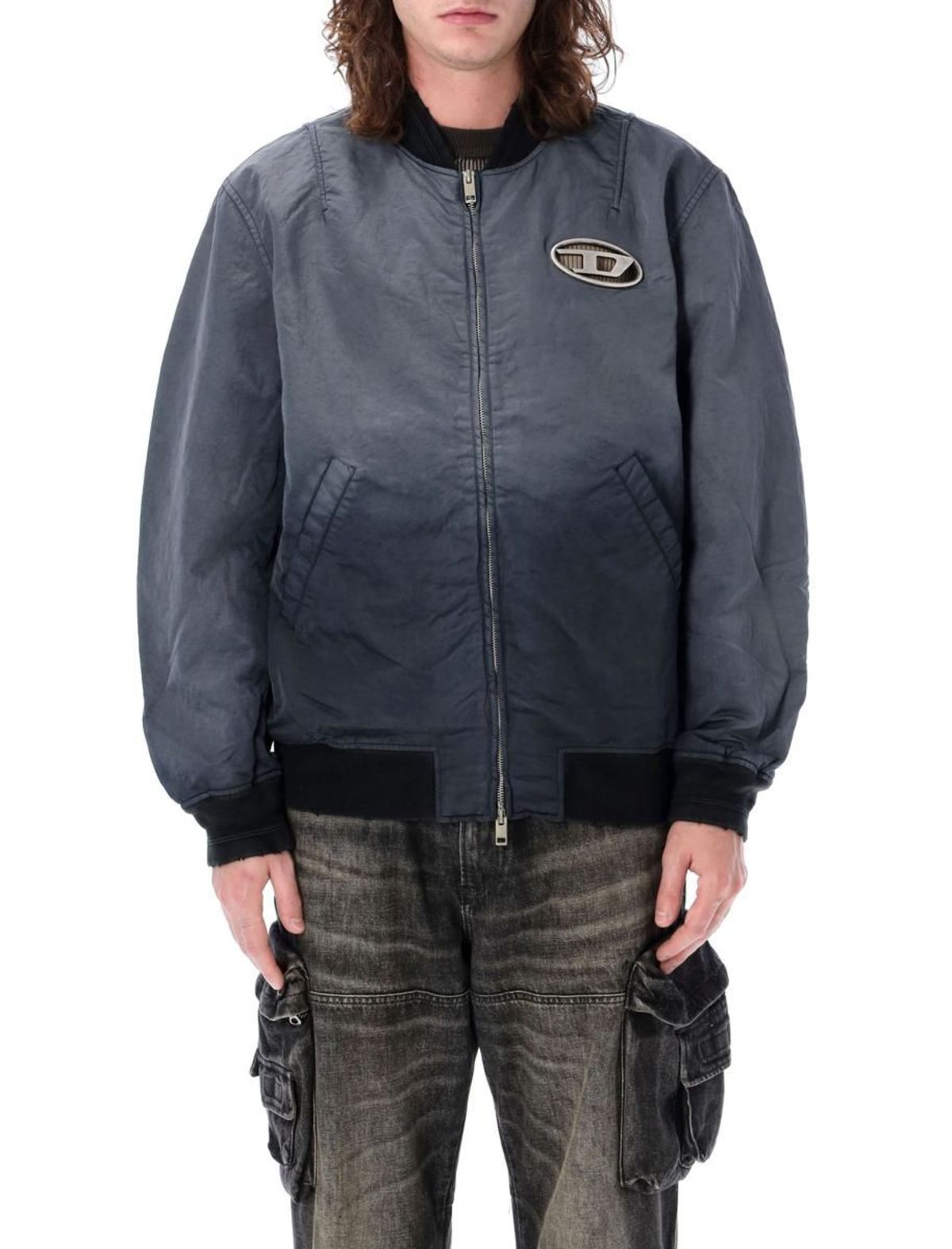 DIESEL J-Kepes bomber jacket - Black | Garmentory