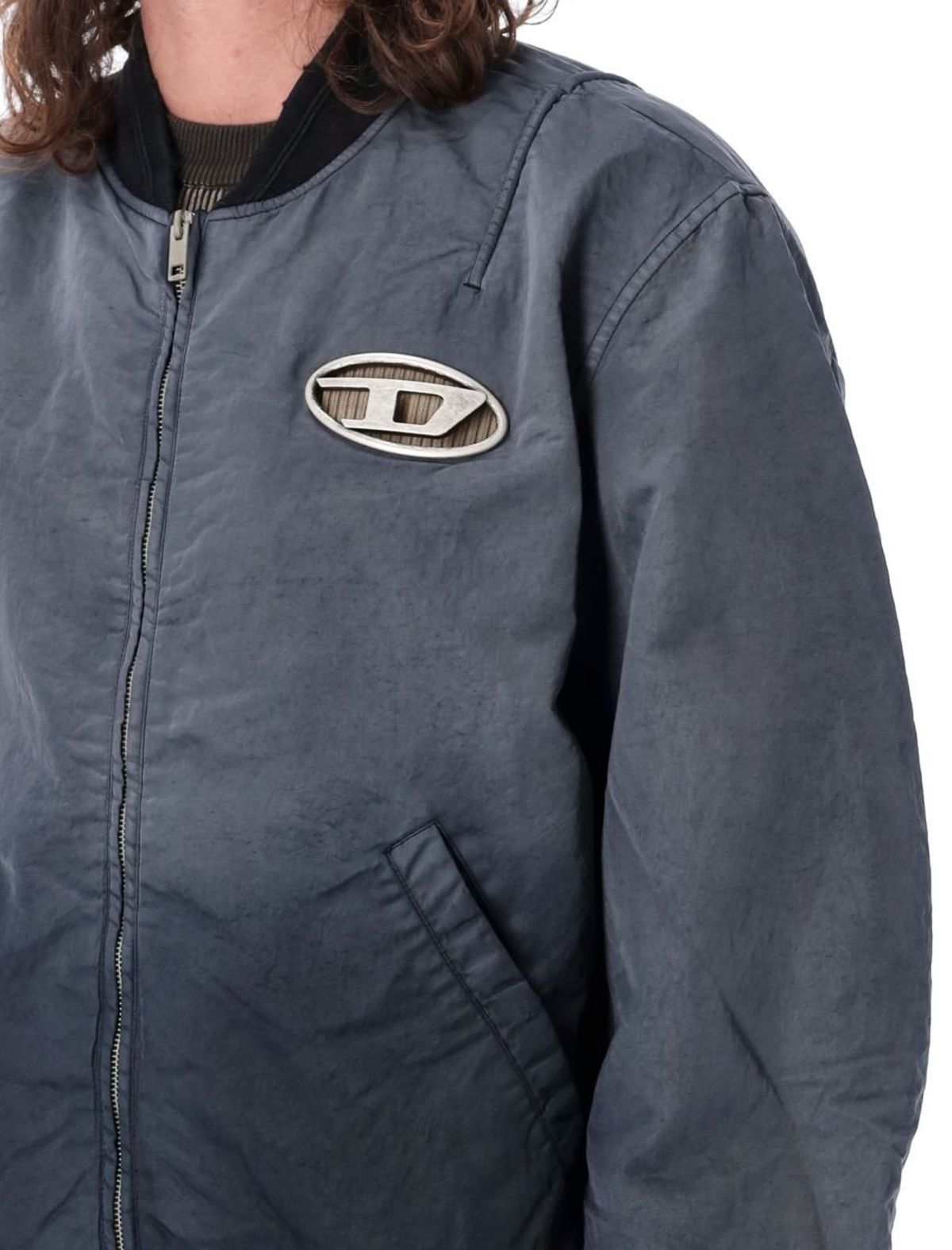 DIESEL J-Kepes bomber jacket - Black | Garmentory