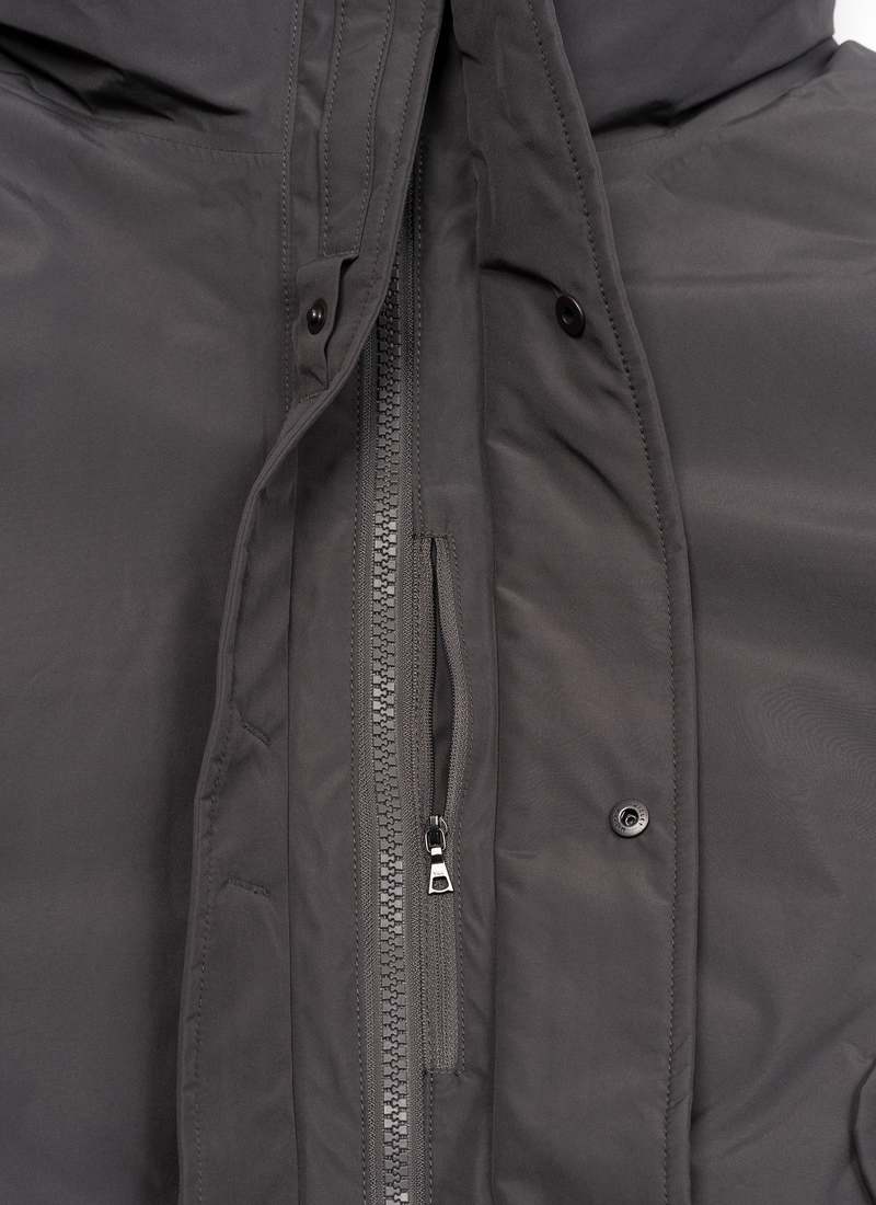 Nanamica GORE TEX FISHTAIL LONG COAT - GRAY