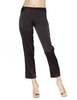 NK IMODE Adriana Loungerie Silk Pant - Ultra Black - Thumbnail 1