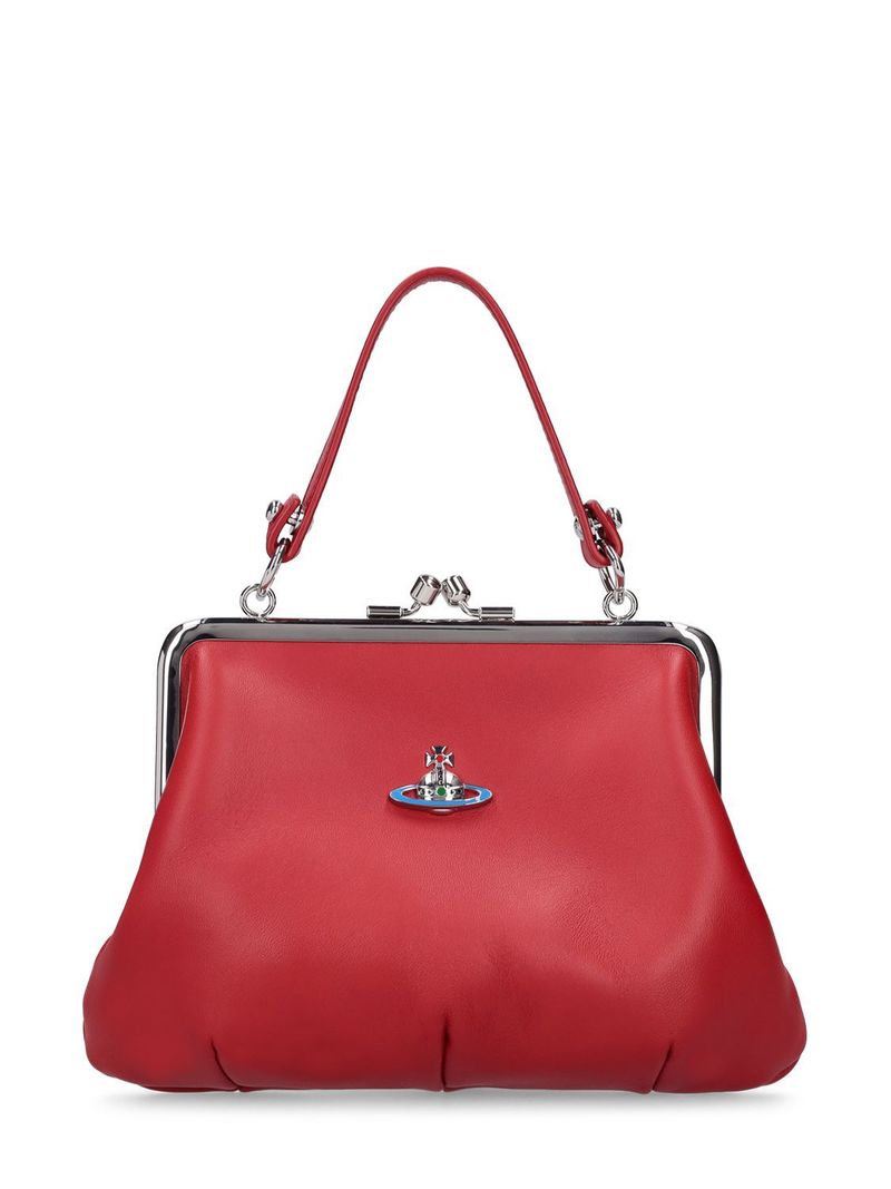 Vivienne Westwood Granny Frame Nappa Leather Bag - Red | Garmentory