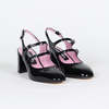 Carel Banana Patent Leathe Mary-Janesr - Black  - Thumbnail 1