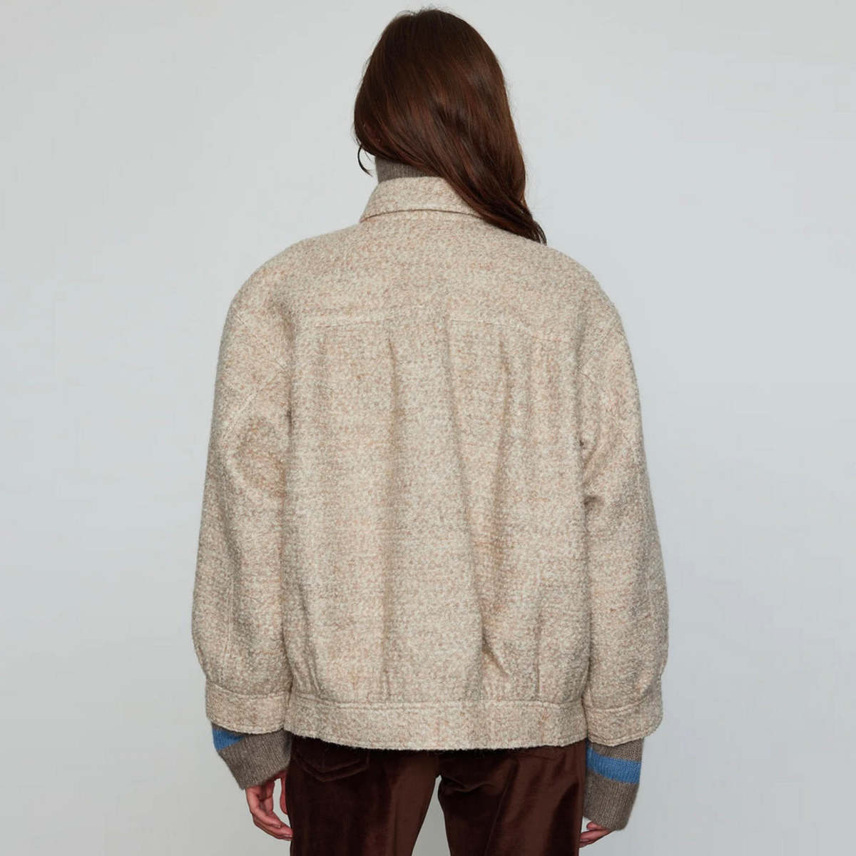 【関税込み】Caro Editions ベージュ Mimi ジャケット CARO EDITIONS Mimi Jacket - Stone | Garmentory