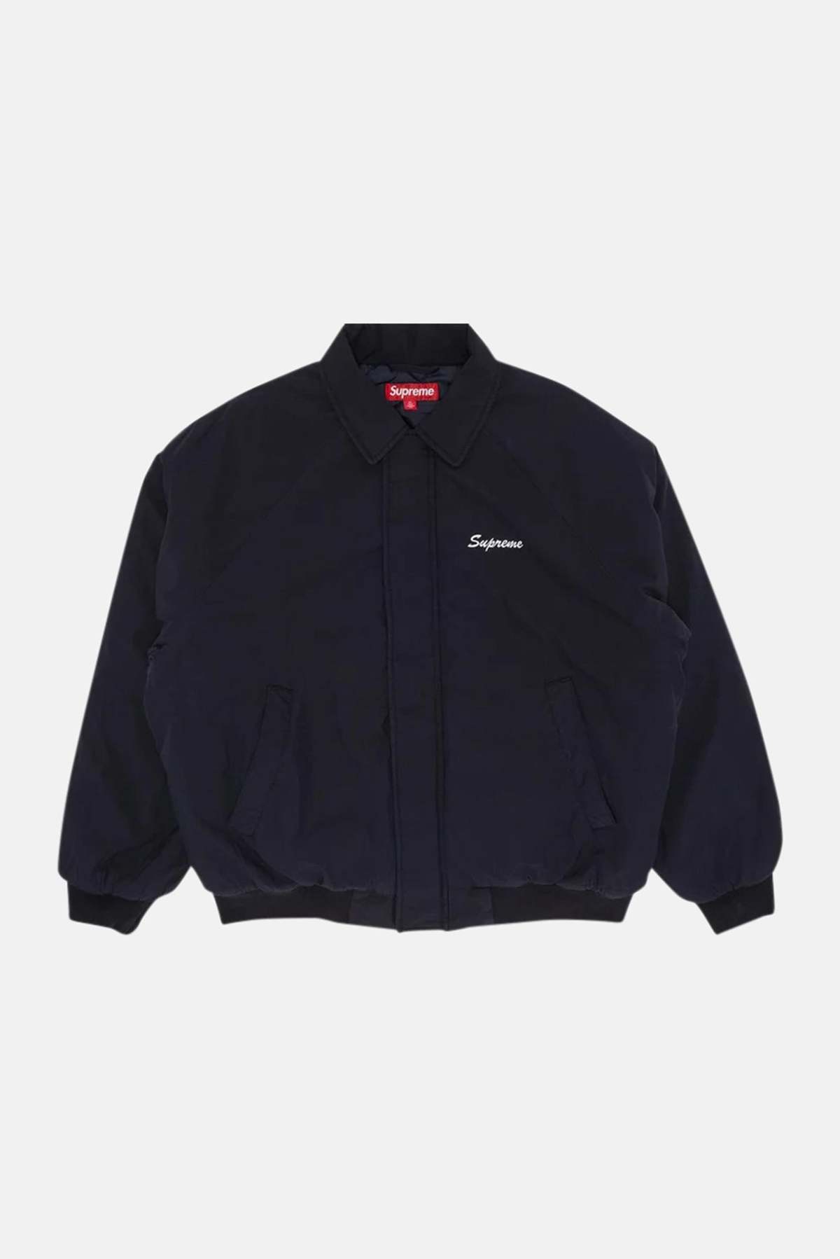 ジャケット・アウター Supreme Peace Embroidered Work Jacket S Black/Navy Embroidered Work Supreme Peace Jacket