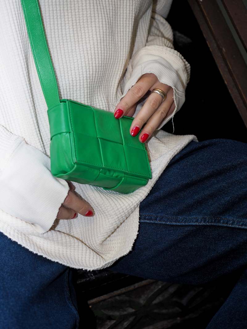 Bottega Veneta Candy Casette Bag - Parakeet Green | Garmentory