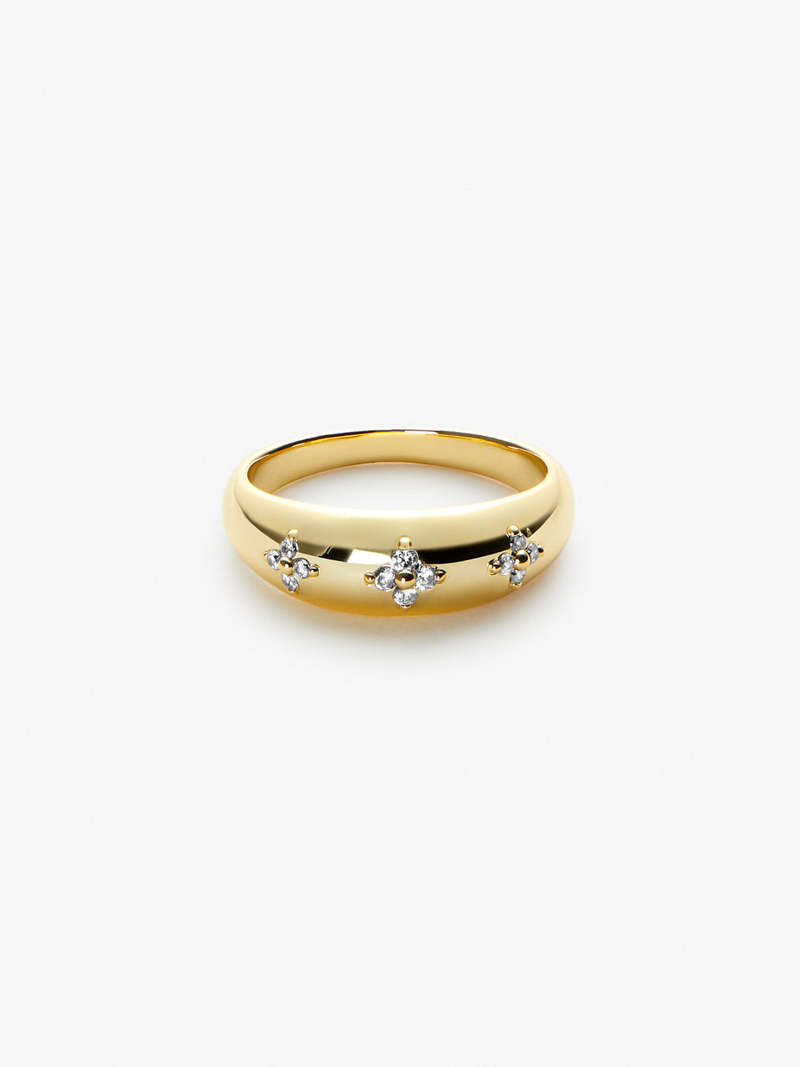 ana luisa ゴールドドームリング 14Kゴールド NOA 関税送料込 Gold Dome Ring - Noa | Ana Luisa | Online Jewelry Store At