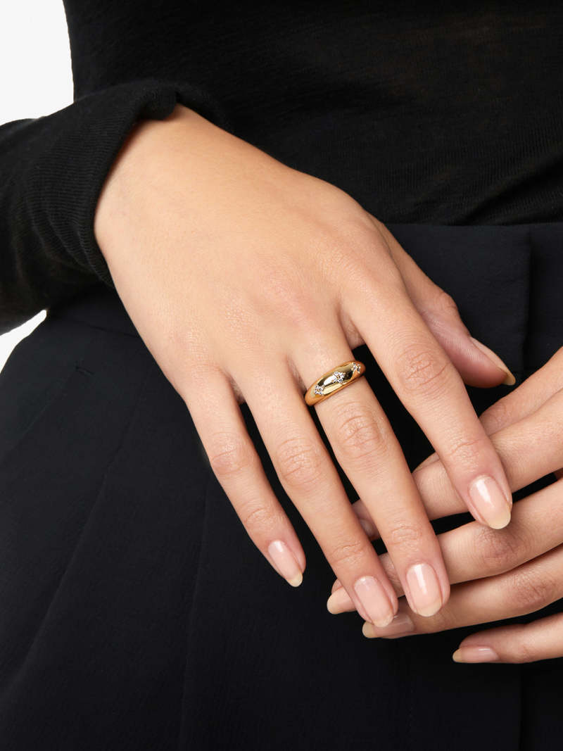 ana luisa◆ぷっくり*ボリュームリング/Noa*Gold Dome Ring Gold Dome Ring - Noa | Ana Luisa | Online Jewelry Store At