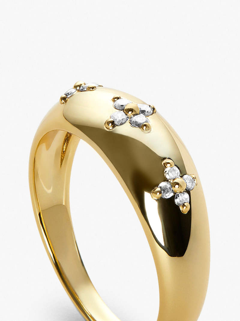 ana luisa ゴールドドームリング 14Kゴールド NOA 関税送料込 Gold Dome Ring - Noa | Ana Luisa | Online Jewelry Store At