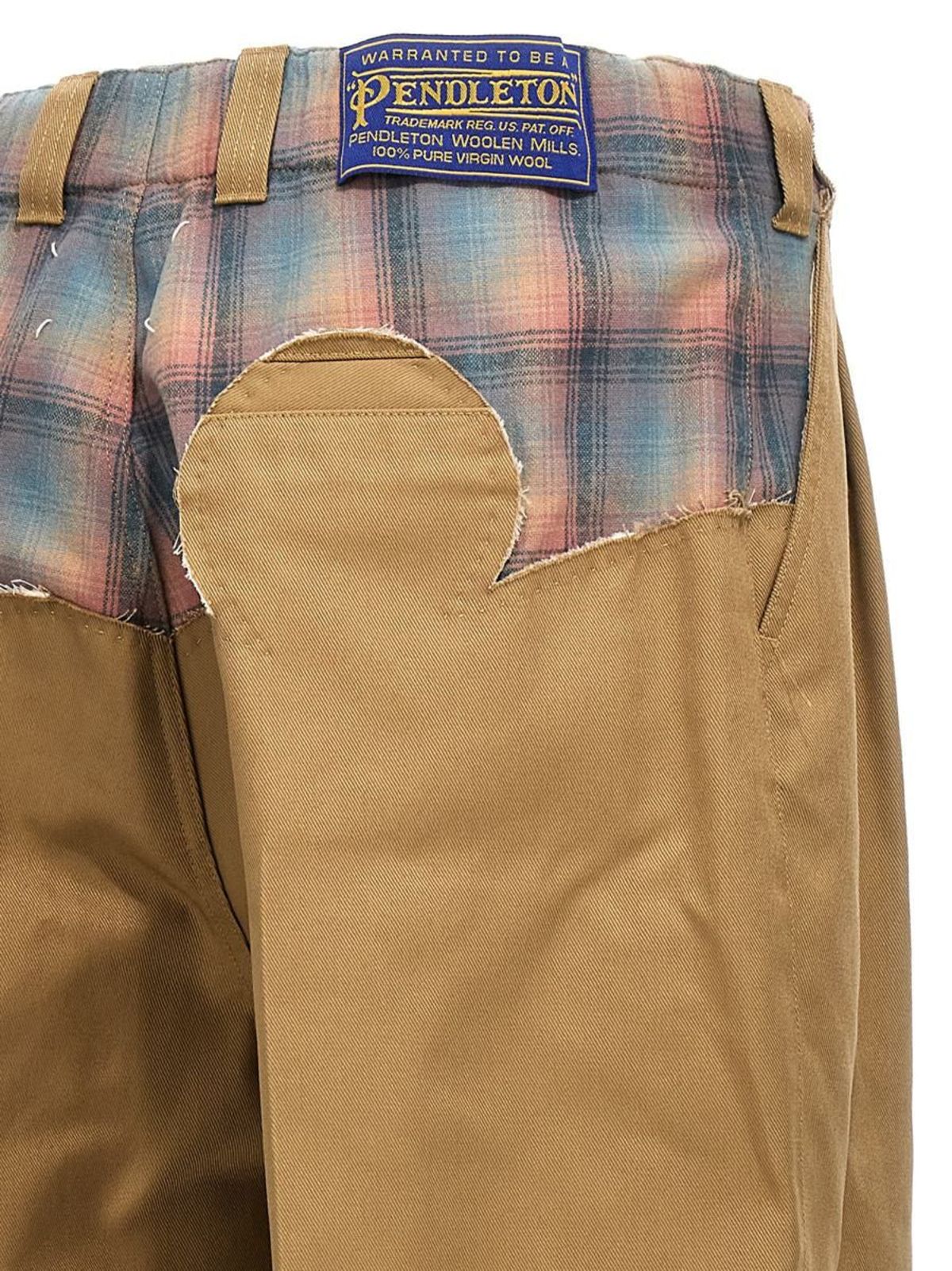 MAISON MARGIELA 'Pendleton Yoke' pants | Garmentory