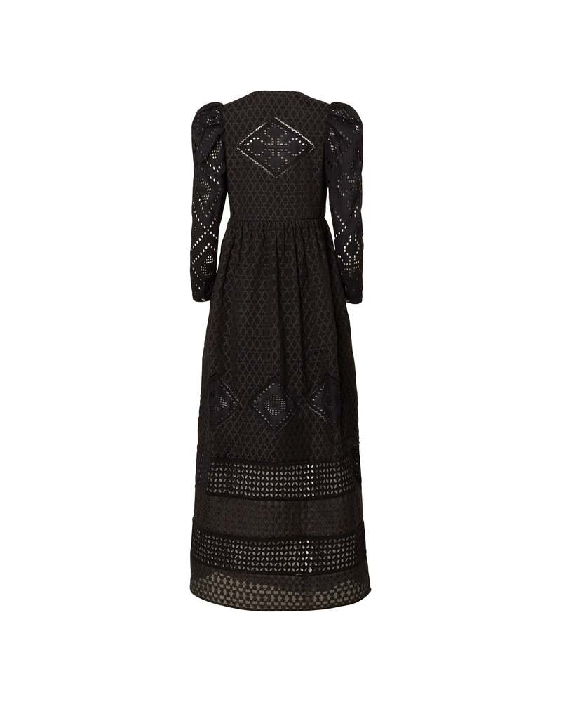 wisnia eyelet embroidered dress Emersyn Pink Eyelet Midi Dress | Women's Clothing