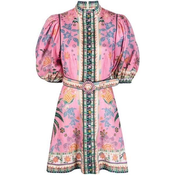 ワンピース ZIMMERMANN Woman Dress Pink 2344DR251 SCAFLO Zimmermann DRESSES - Pink | Garmentory