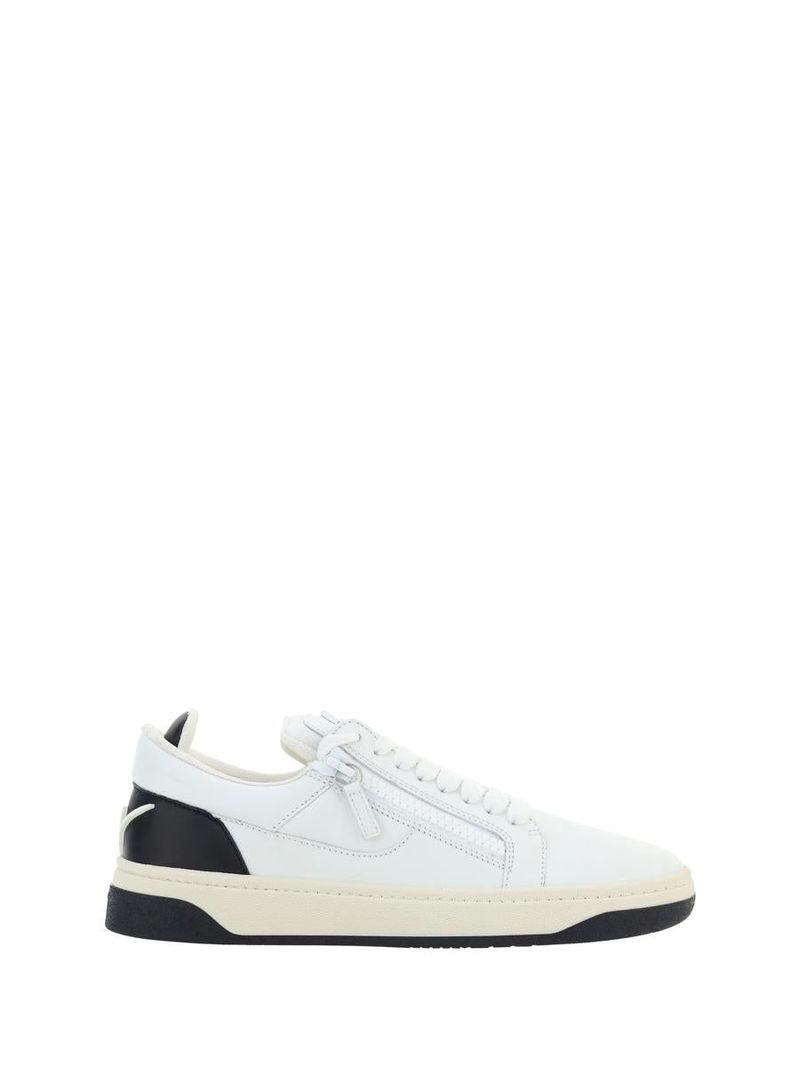スニーカー GIUSEPPE ZANOTTI Women Sneakers 392802 RS30026 WHITE Giuseppe Zanotti Sneakers Shoes High Top White Leather