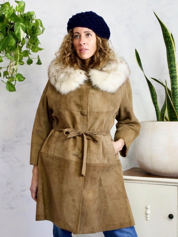 Vintage Suede Coat